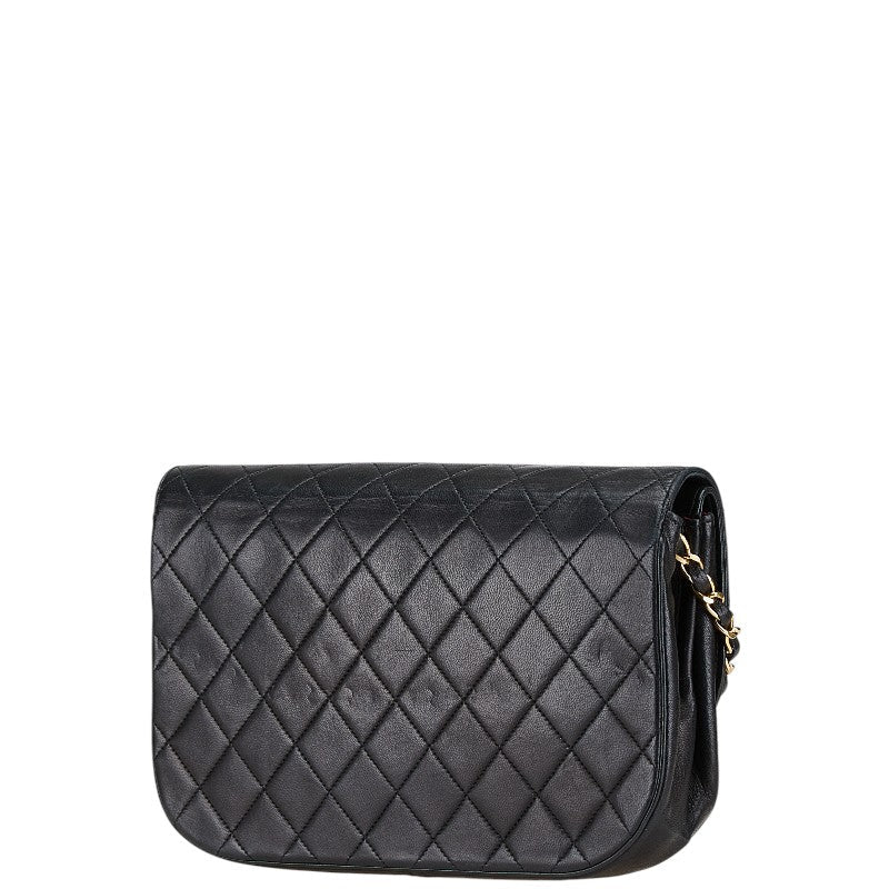 Chanel Matelasse Coco Mark Lambskin Shoulder Bag