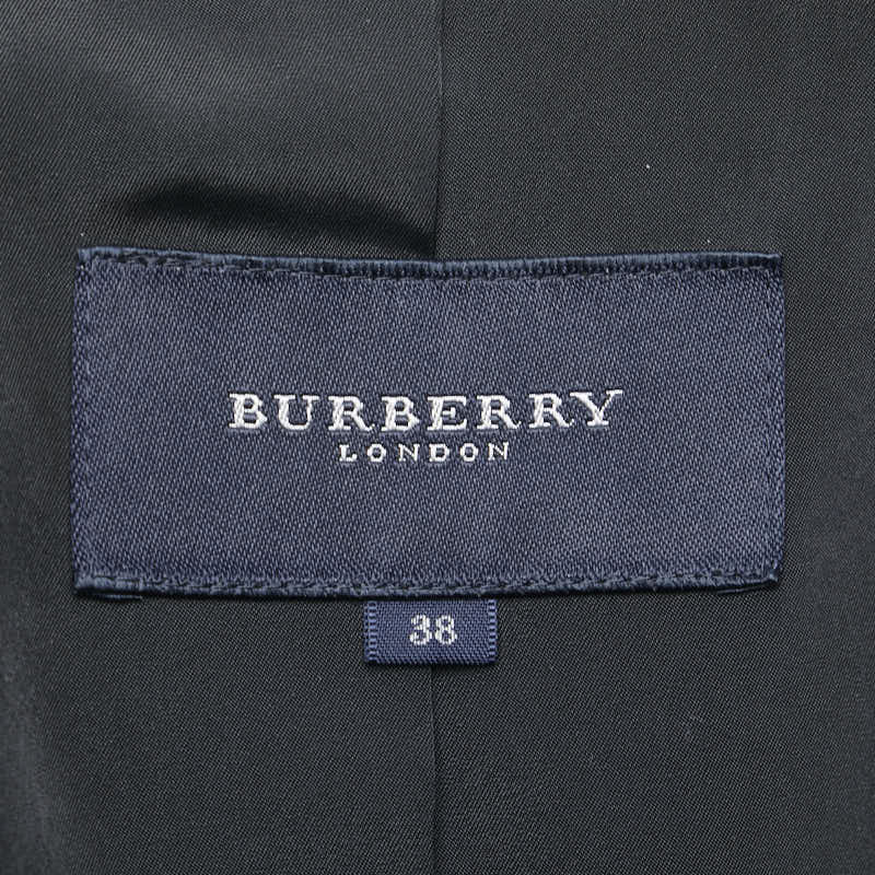 Burberry Check Cotton Polyurethane Jacket