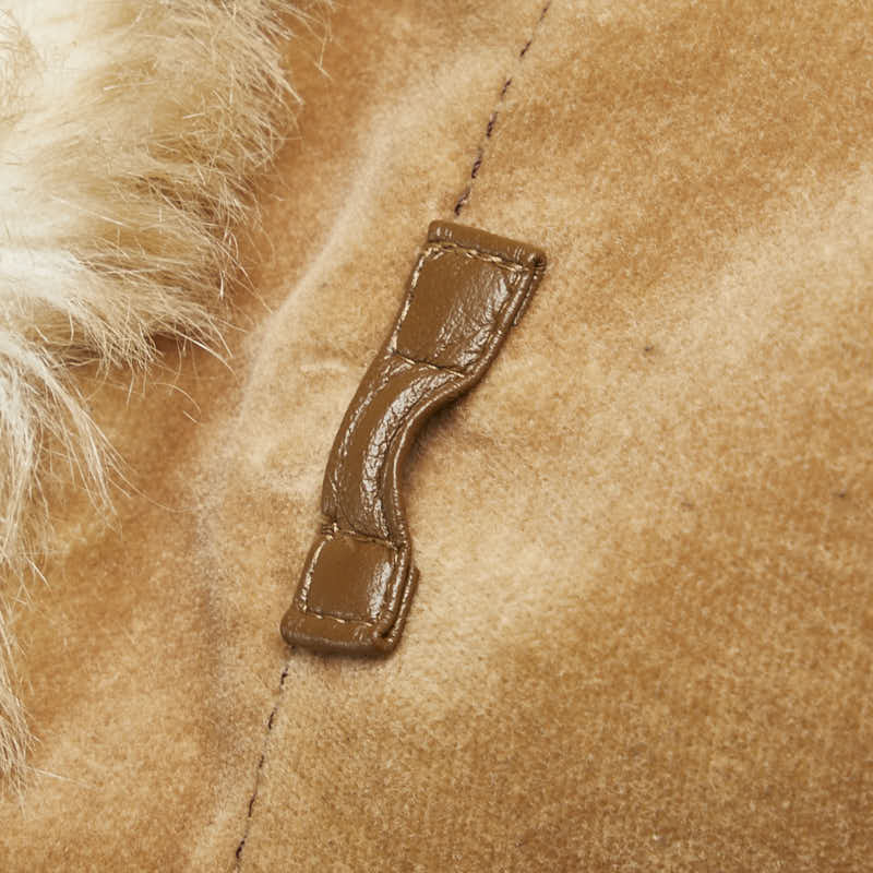 Burberry Blue Label Cotton Faux Fur Coat