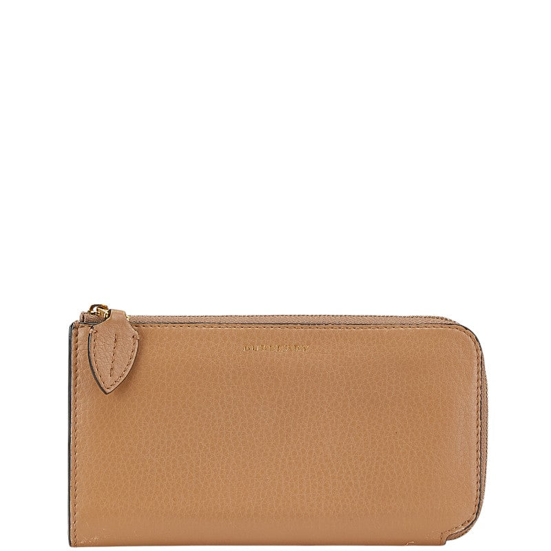 Burberry Leather Long Wallet