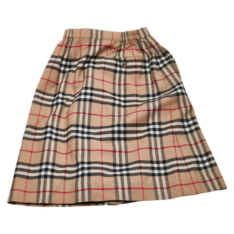 Burberry Nova Check Wool Skirt