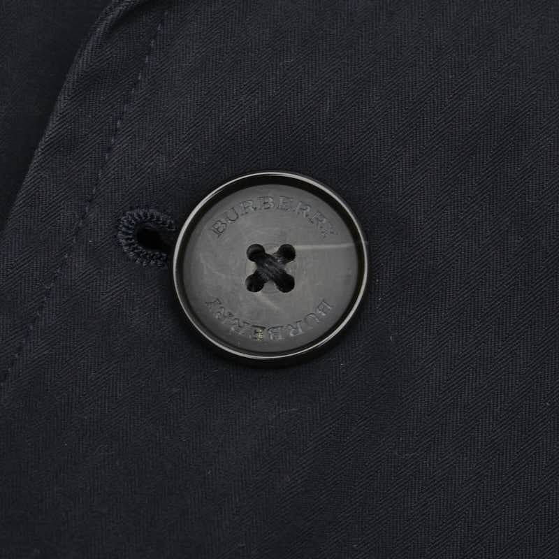 Burberry Single Tailored Cotton Polyester Jacket