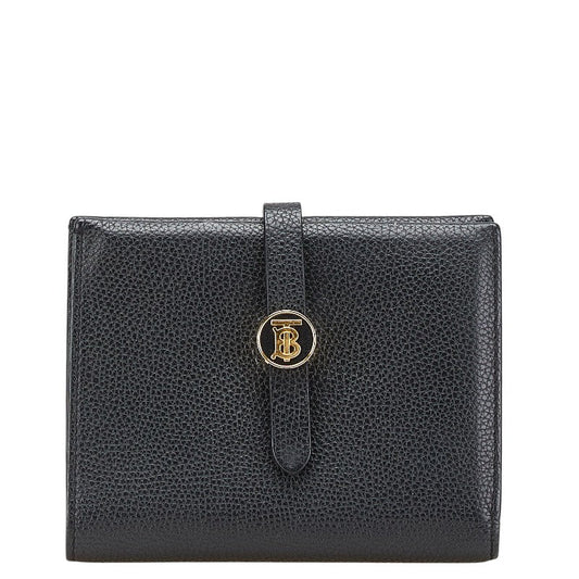 Burberry TB Logo Leather Wallet