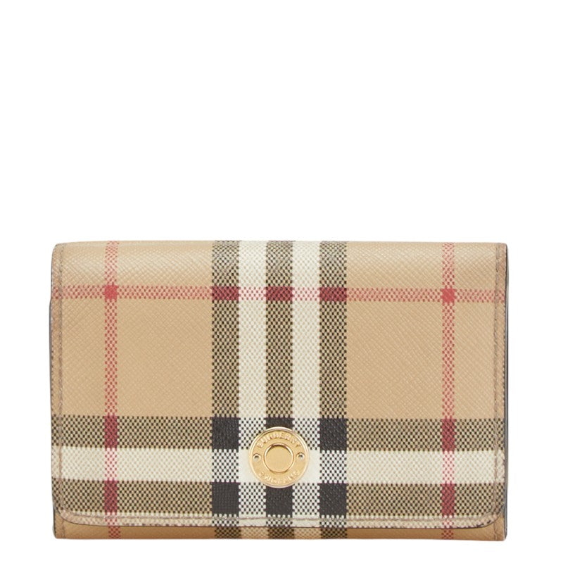 Burberry Nova Check PVC Leather Wallet
