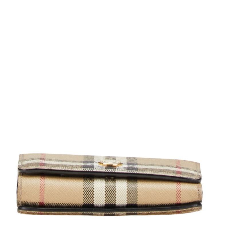 Burberry Nova Check PVC Leather Wallet