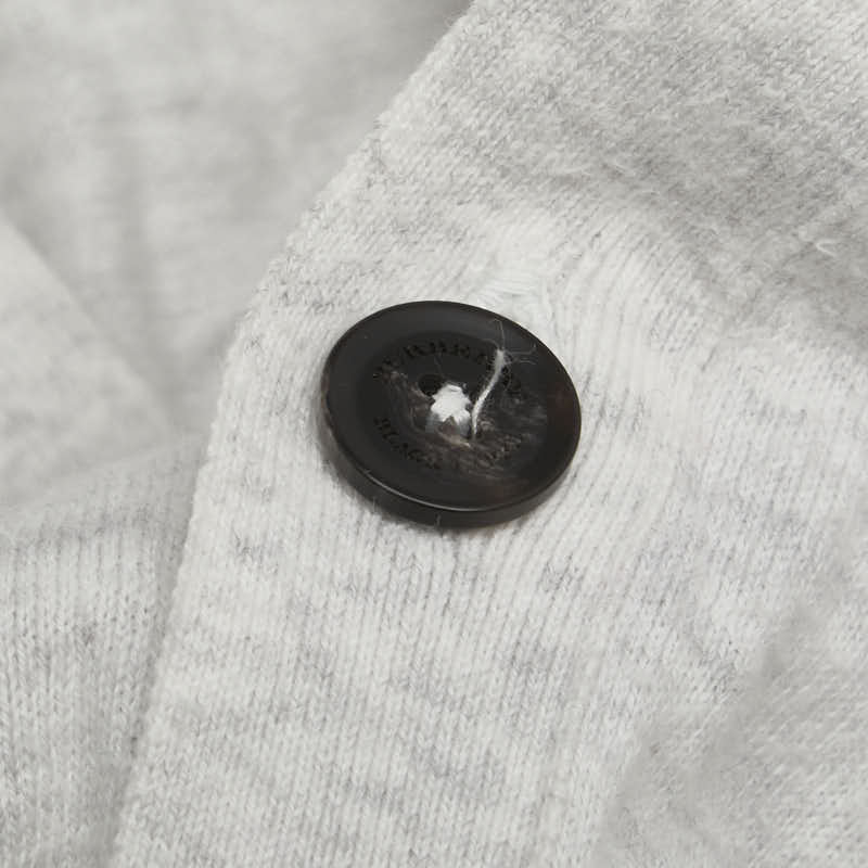 Burberry Black Label Embroidered Logo Cotton Cardigan