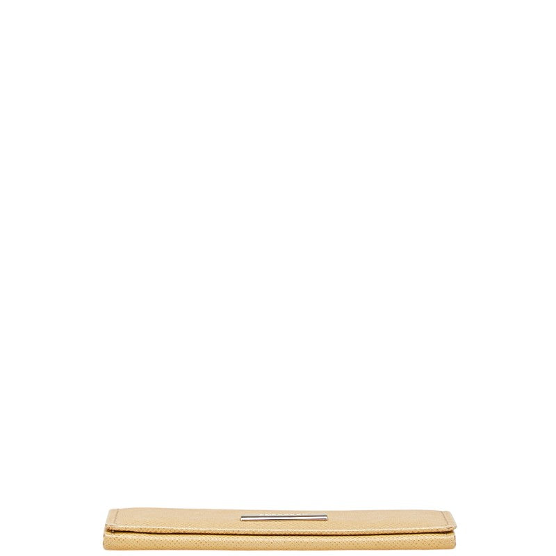 Burberry Nova Check Leather Card Case