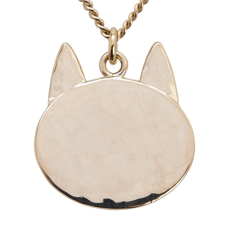 Chanel Coco Mark Cat Necklace