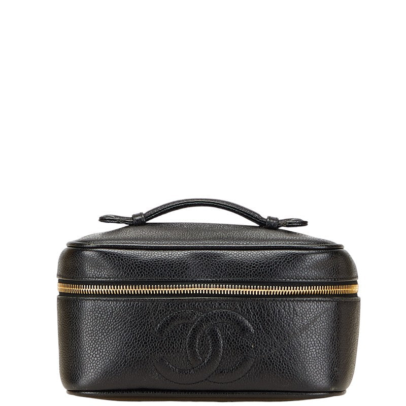 Chanel Coco Mark Caviar Skin Vanity Bag