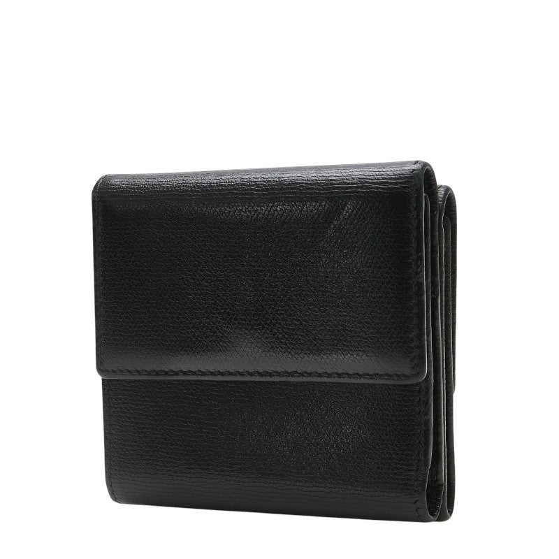 Chanel Coco Mark Leather Wallet
