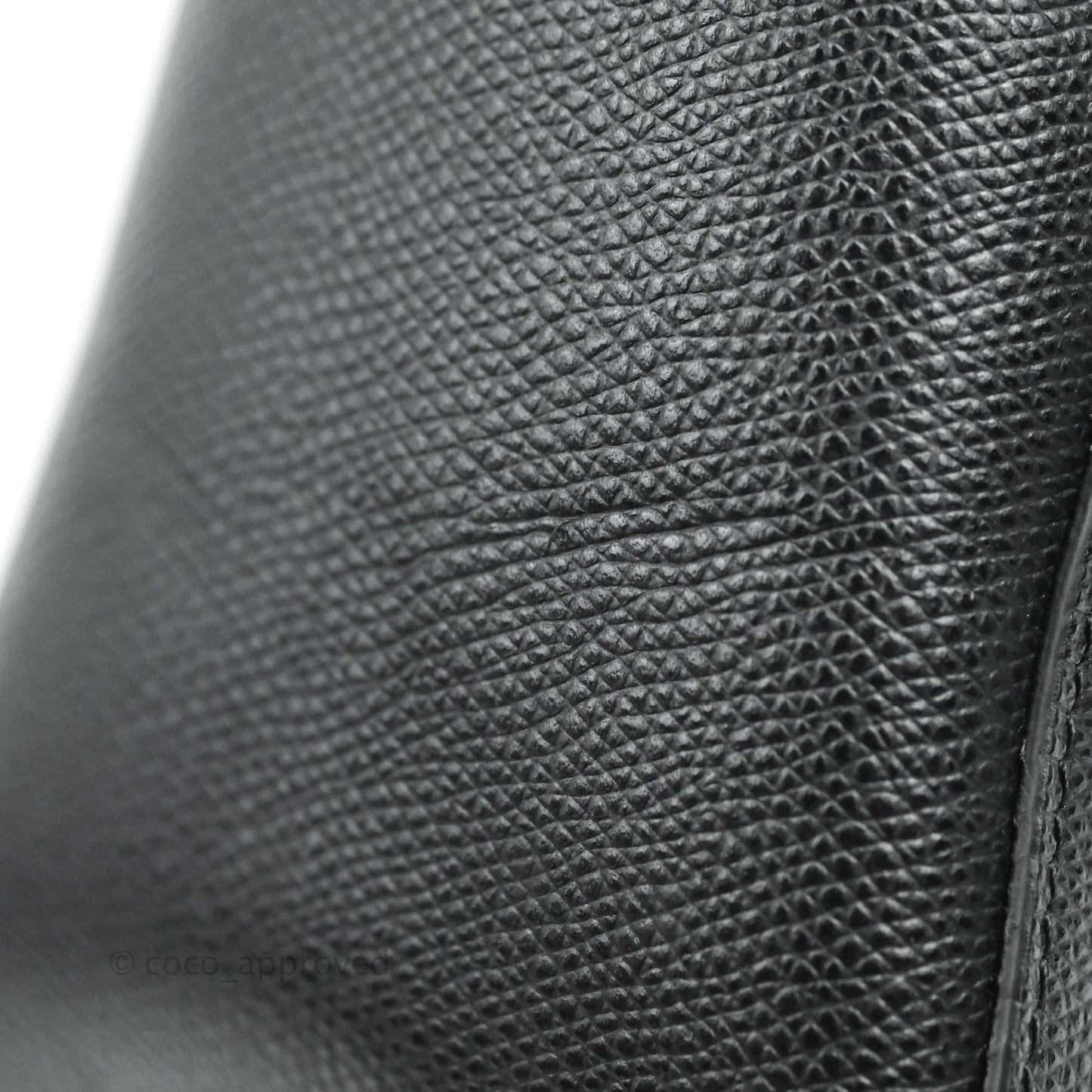 Celine Small Vertical Cabas Tote Black Grained Calfskin Silver Hardware