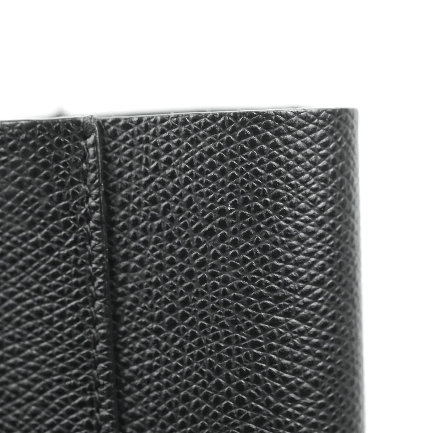 Celine Small Vertical Cabas Tote Black Grained Calfskin Silver Hardware