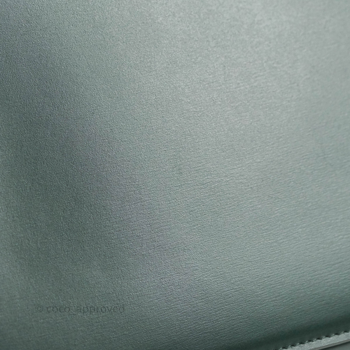 Celine Medium Triomphe Shiny Calfskin Amazone Green