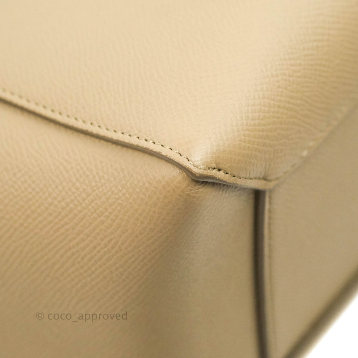 Celine Micro Belt Bag Light Taupe Grained Calfskin Gold Hardware