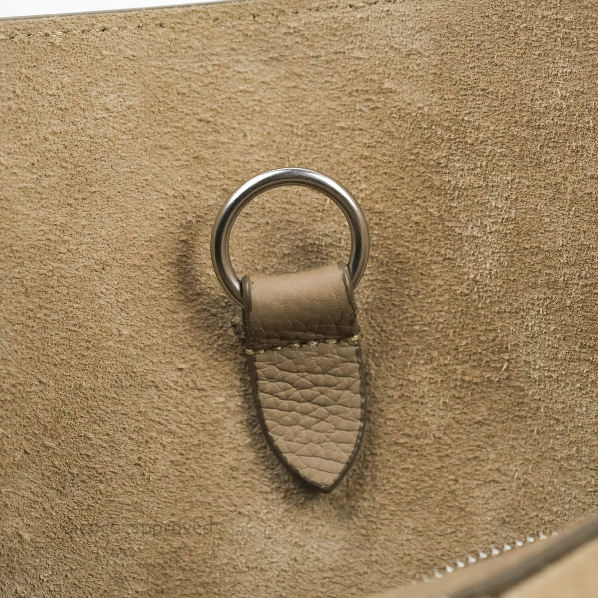 Celine Small Big Bag Light Taupe Supple Grained Leather Silver Hardware