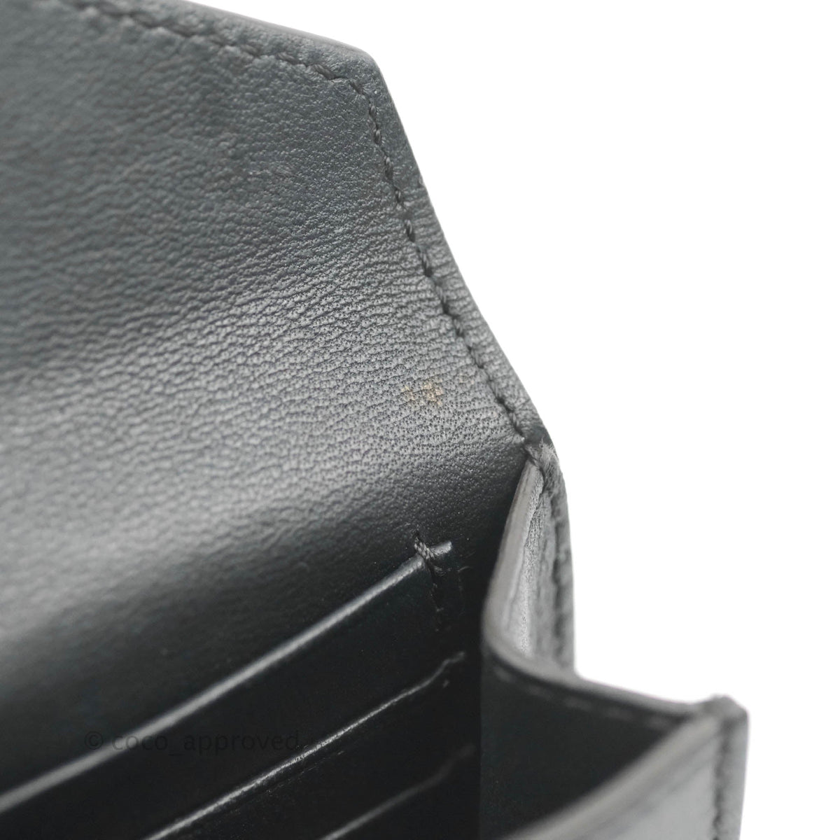 Celine Pocket Card Holder Green/Navy/Black