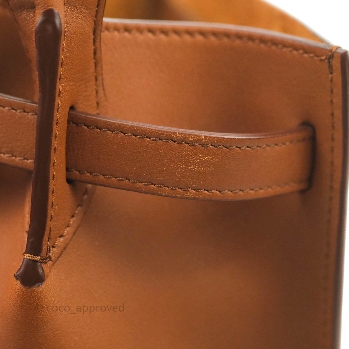 Celine Long Strap Big Bag Brown Bucket Calfskin