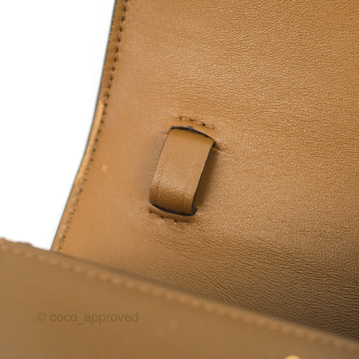 Celine Small Classic Box Flap Caramel Calfskin