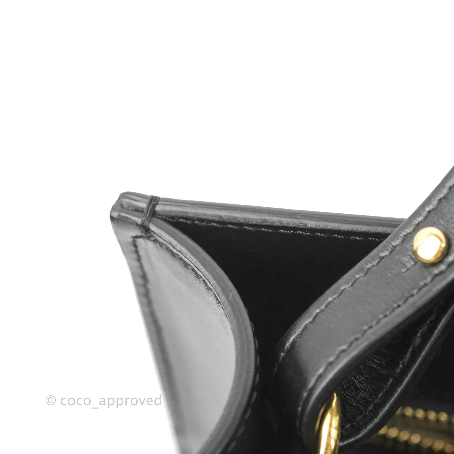 Celine Small Cabas Vertical Tote Triomphe Embroidery Black Textlie