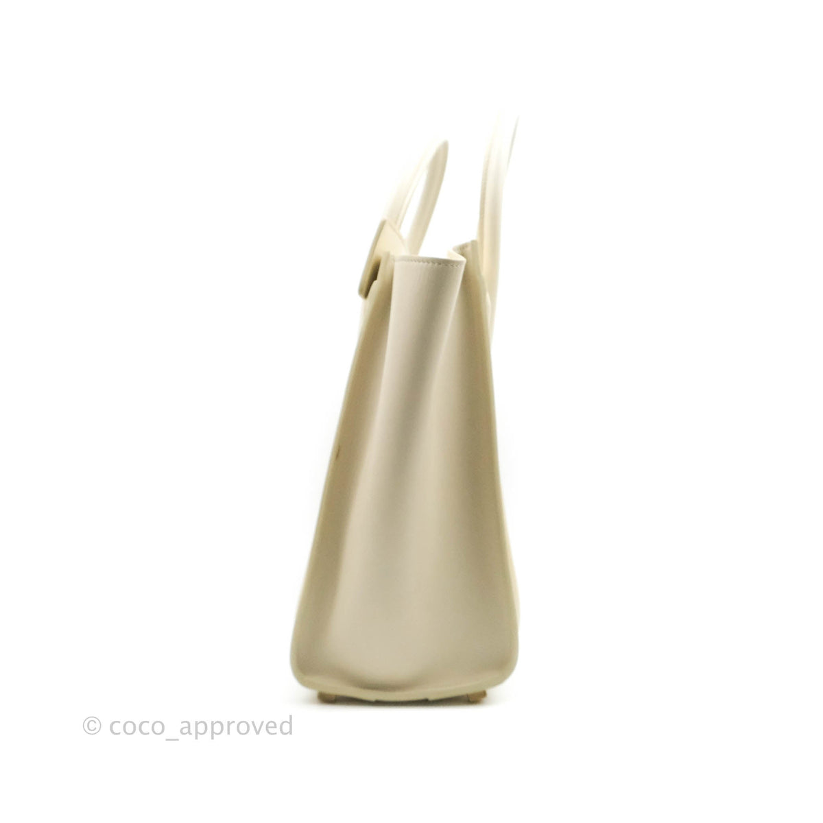 Celine Micro Luggage Light Beige/White Calfskin