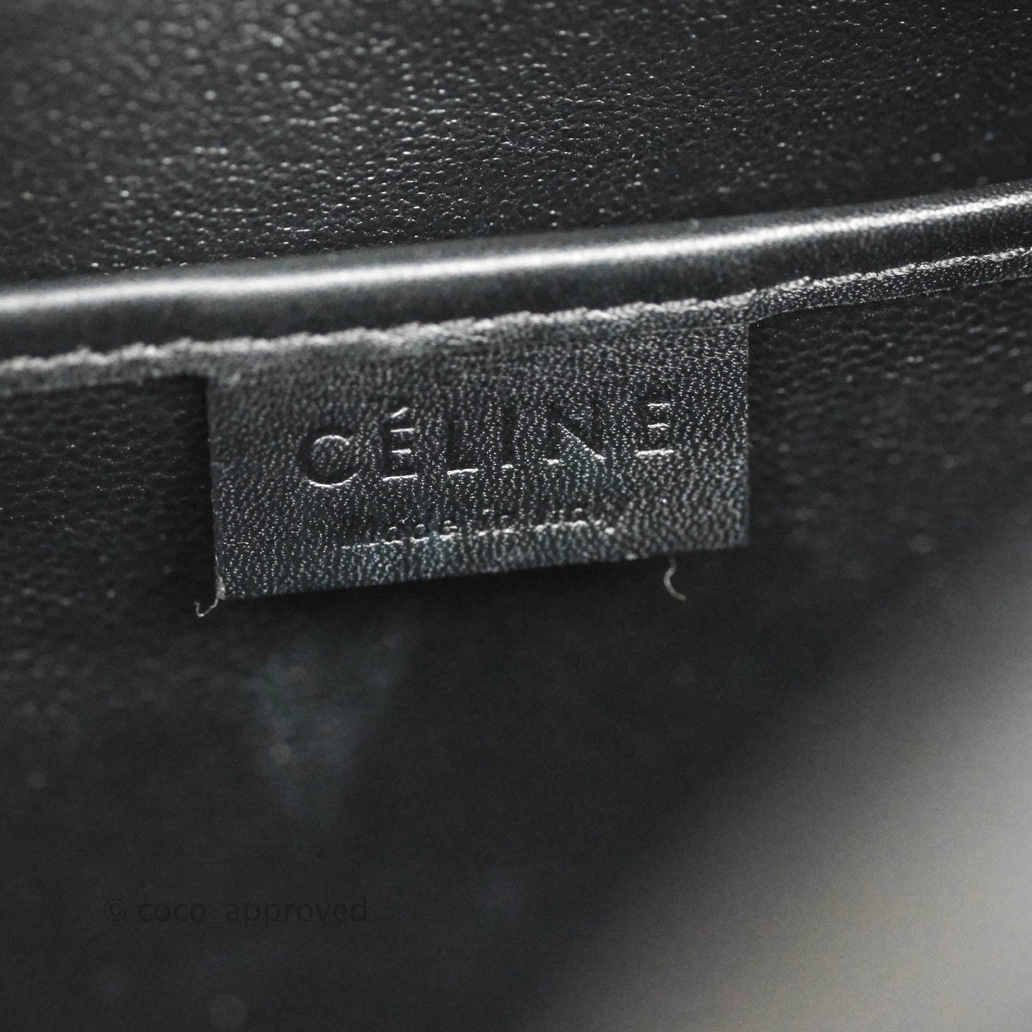 Celine Tri Color Blue/Khaki/Black Nano Luggage Tote