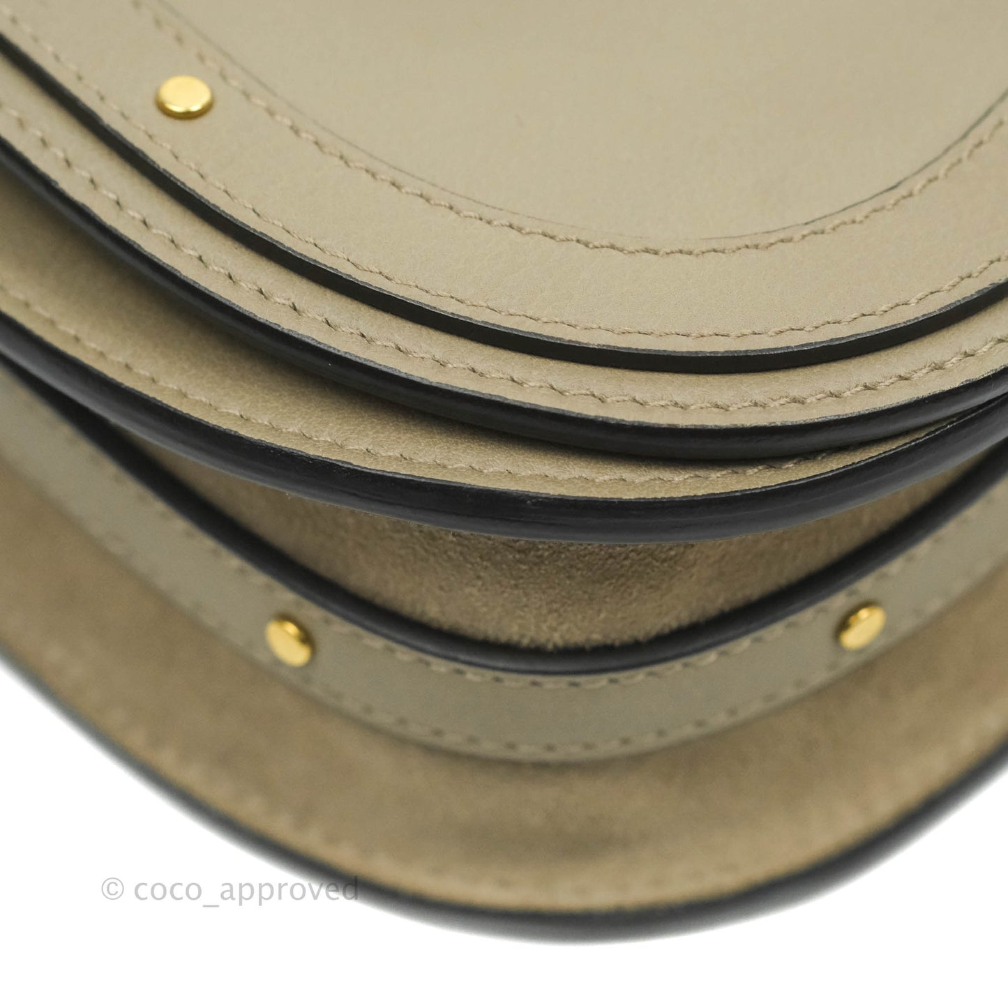 Chloé Nile Crossbody Bag Motty Grey Calfskin