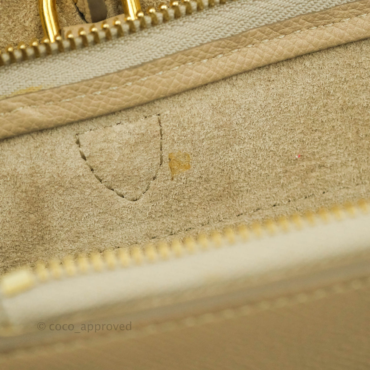 Celine Micro Belt Bag Light Taupe Grained Calfskin Gold Hardware