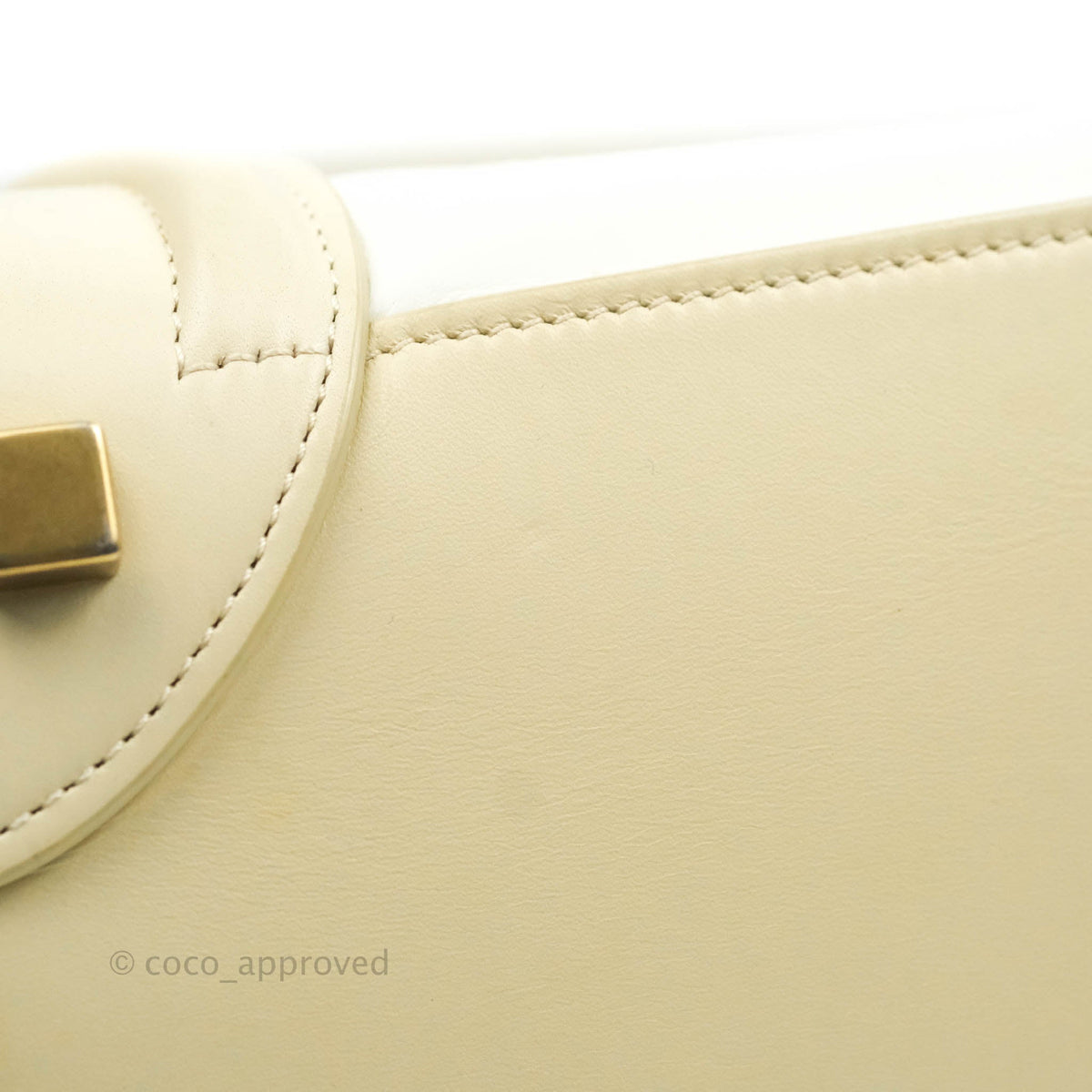 Celine Micro Luggage Light Beige/White Calfskin