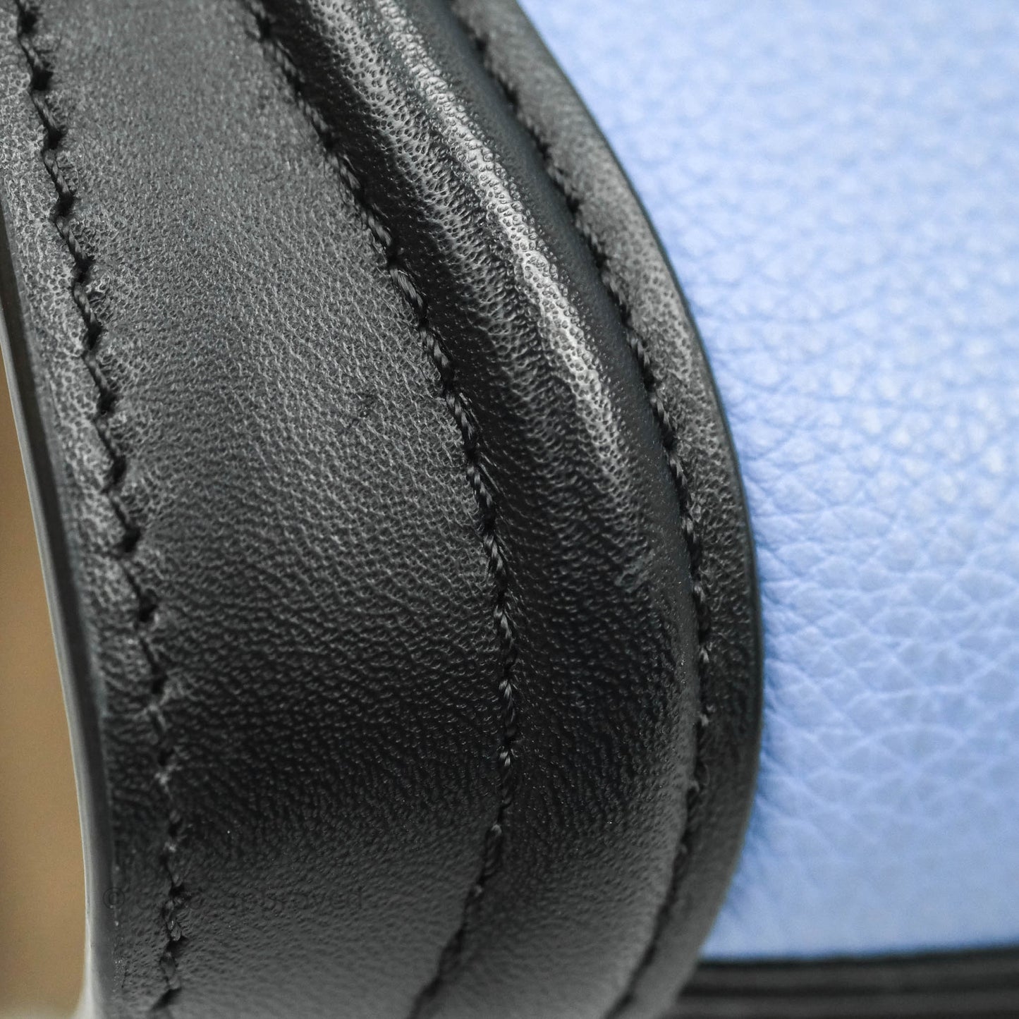 Celine Tri Color Blue/Khaki/Black Nano Luggage Tote