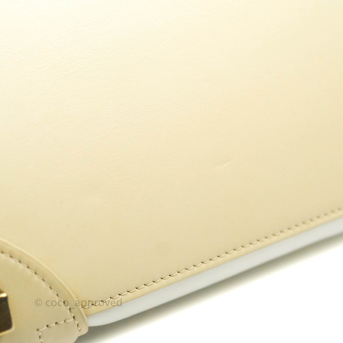 Celine Micro Luggage Light Beige/White Calfskin