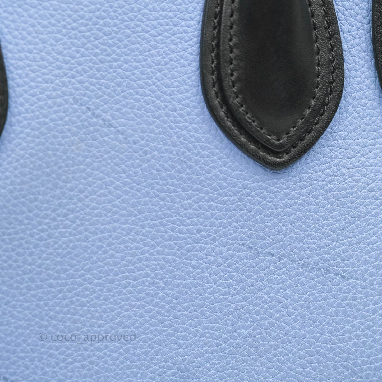 Celine Tri Color Blue/Khaki/Black Nano Luggage Tote