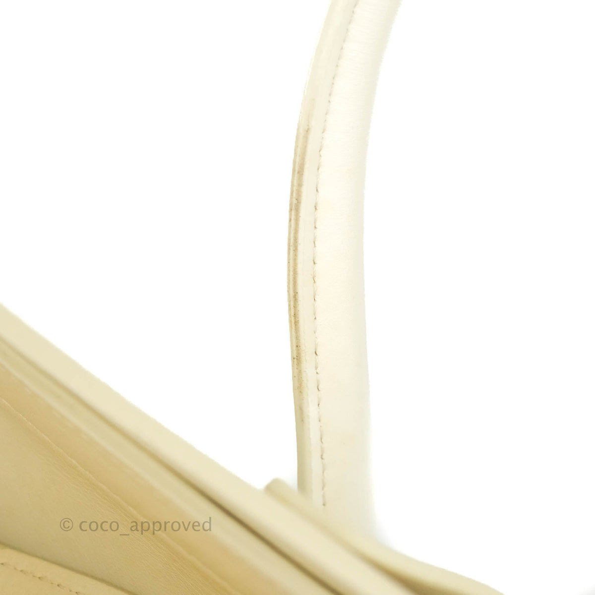 Celine Micro Luggage Light Beige/White Calfskin