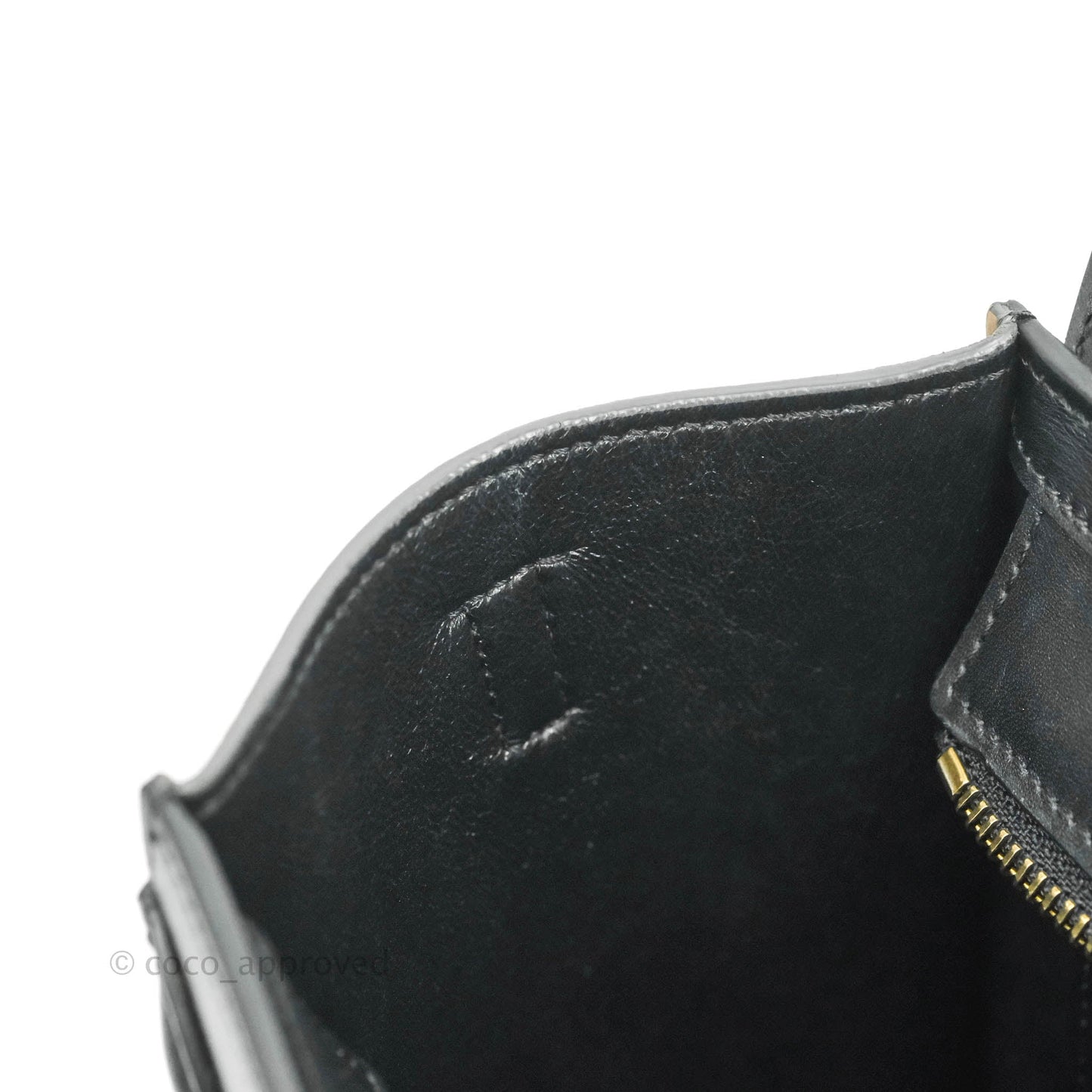 Celine Tri Color Blue/Khaki/Black Nano Luggage Tote