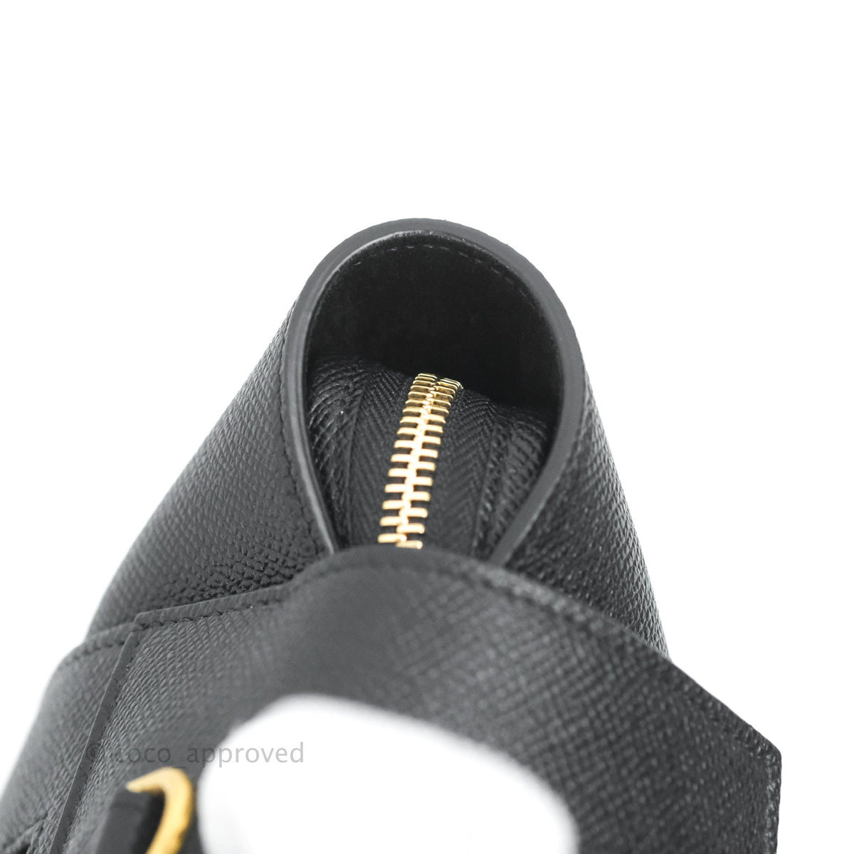 Celine Micro Belt Bag Dark Grey Grained Calfskin Gold Hardware