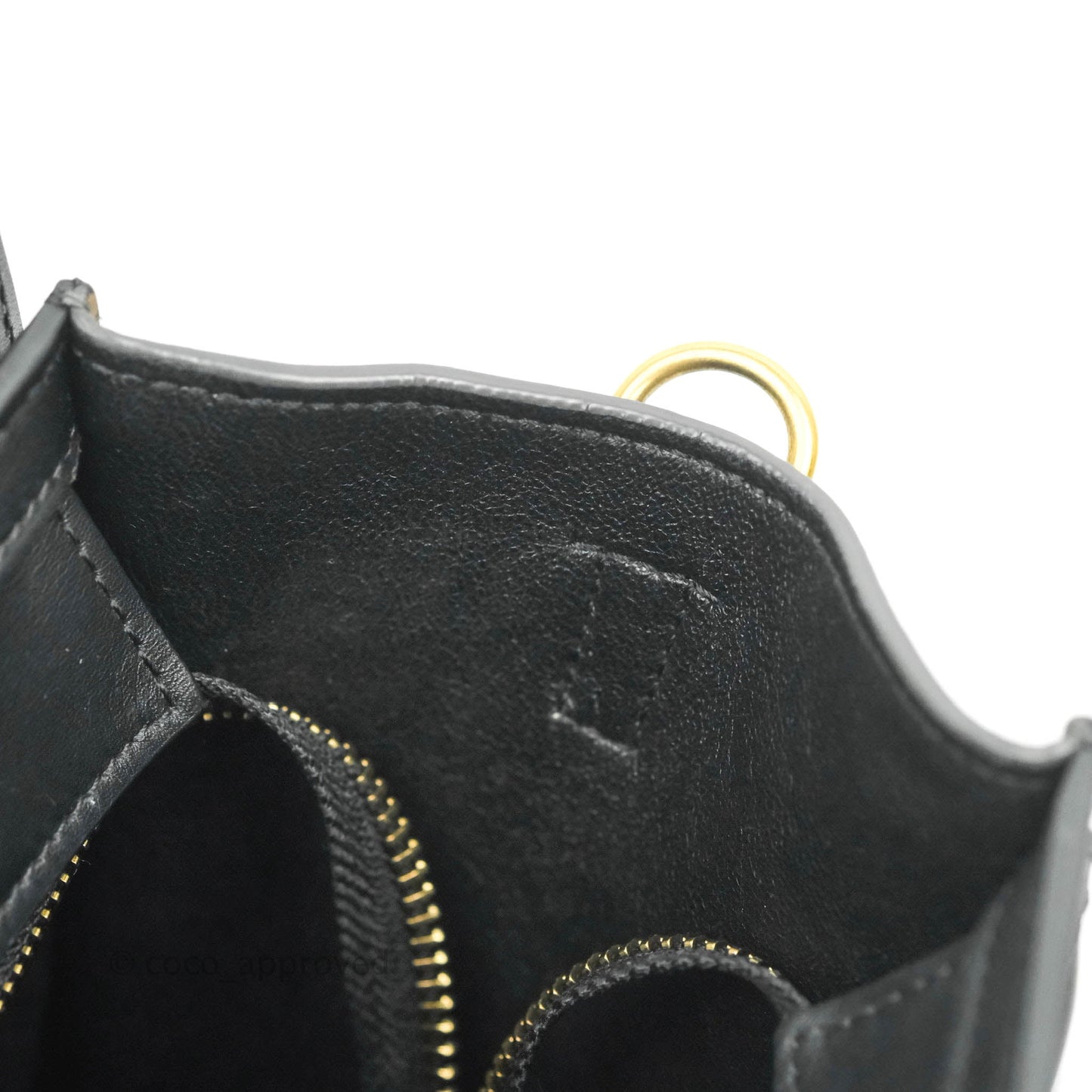 Celine Tri Color Blue/Khaki/Black Nano Luggage Tote