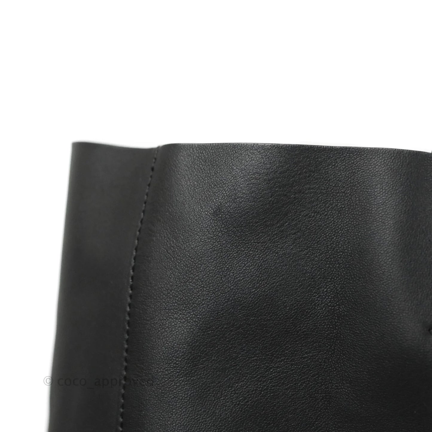 Celine Large Horizontal Cabas Tote Bag Black Calfskin