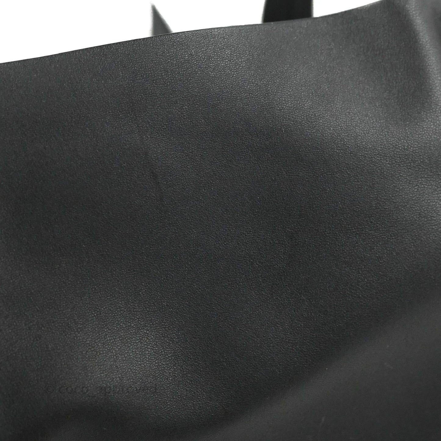 Celine Large Horizontal Cabas Tote Bag Black Calfskin