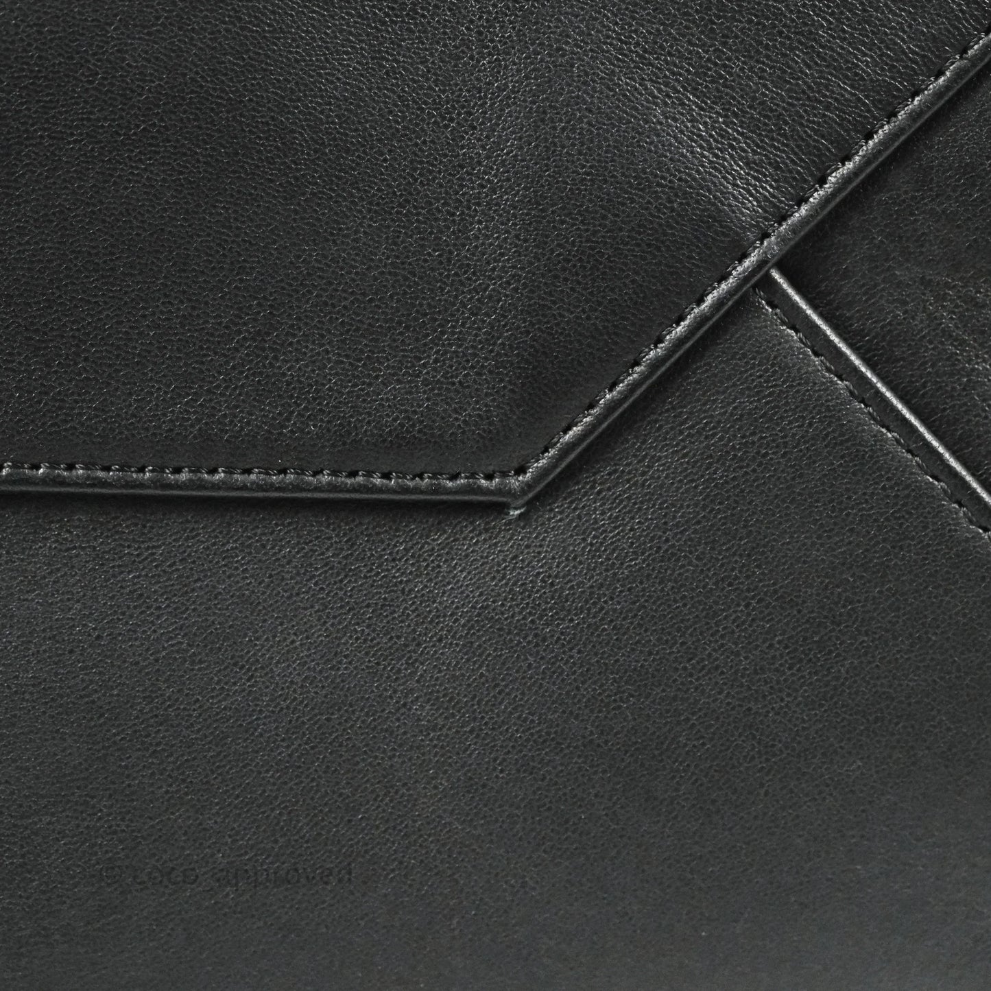 Celine Large Horizontal Cabas Tote Bag Black Calfskin