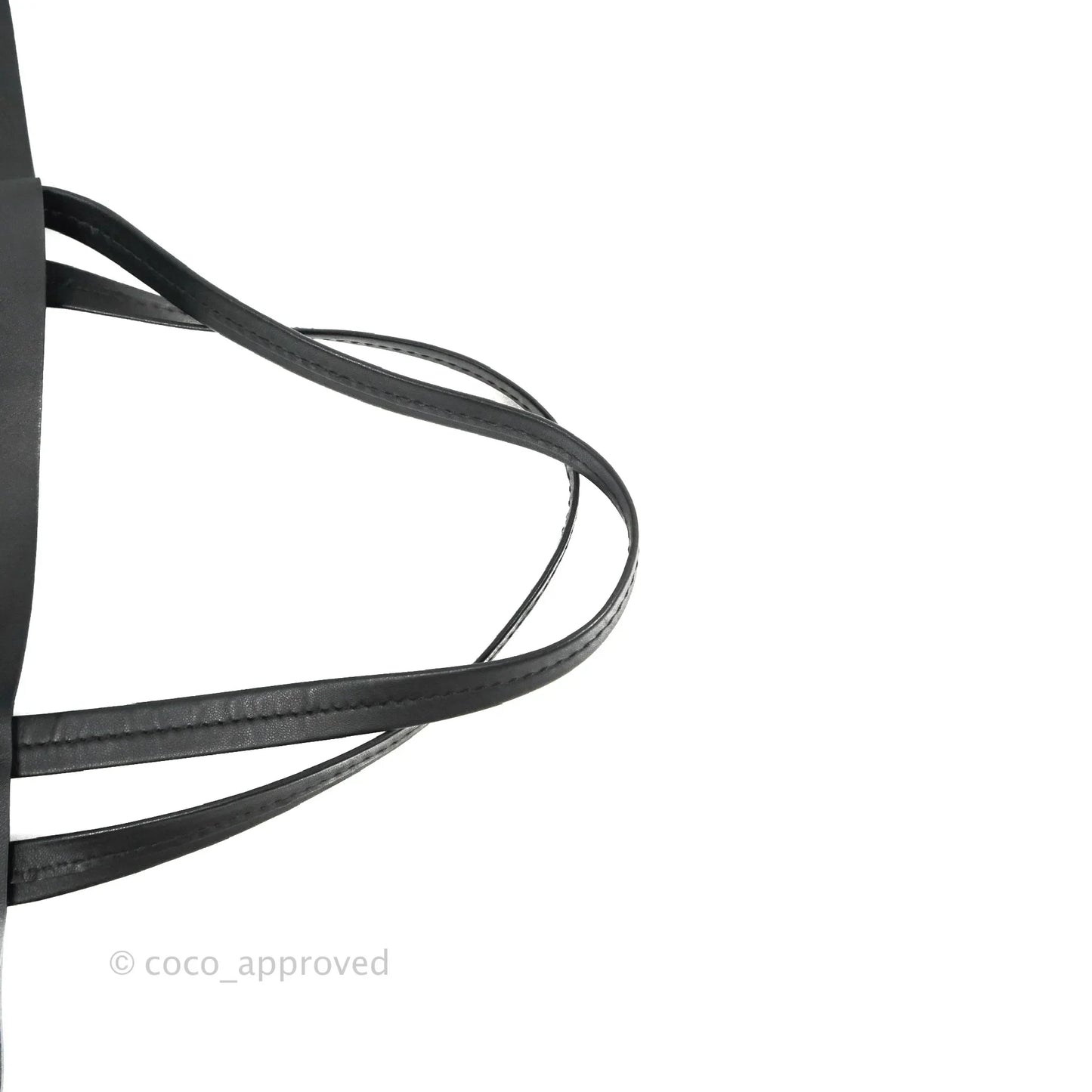 Celine Large Horizontal Cabas Tote Bag Black Calfskin