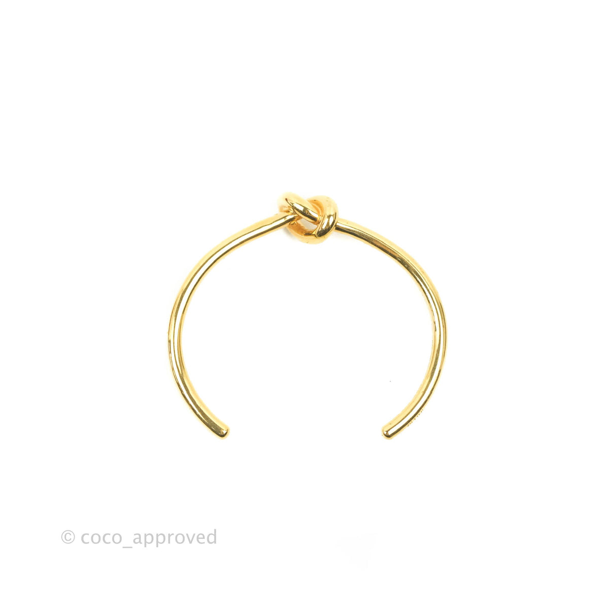 Celine Knot Extra-thin Bracelet Gold Tone