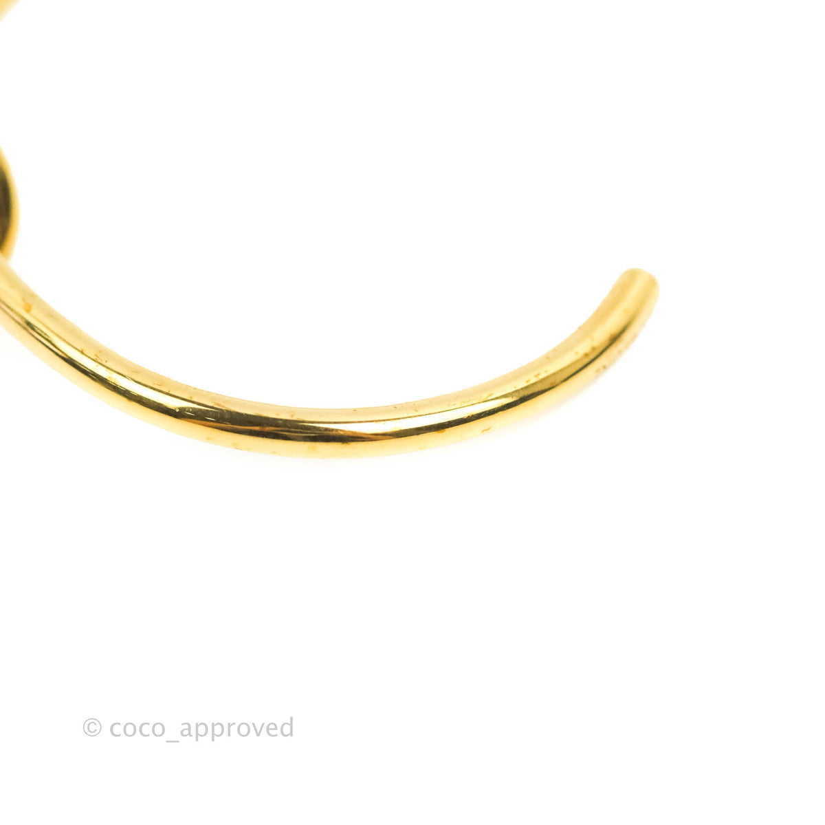 Celine Knot Extra-thin Bracelet Gold Tone