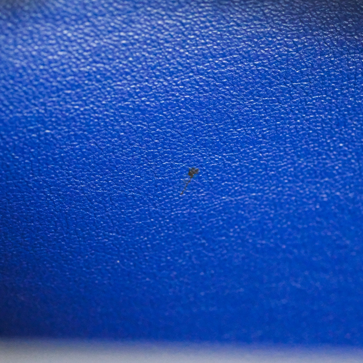 Celine Sleek Small Tri-Color Trapeze Blue Calfskin