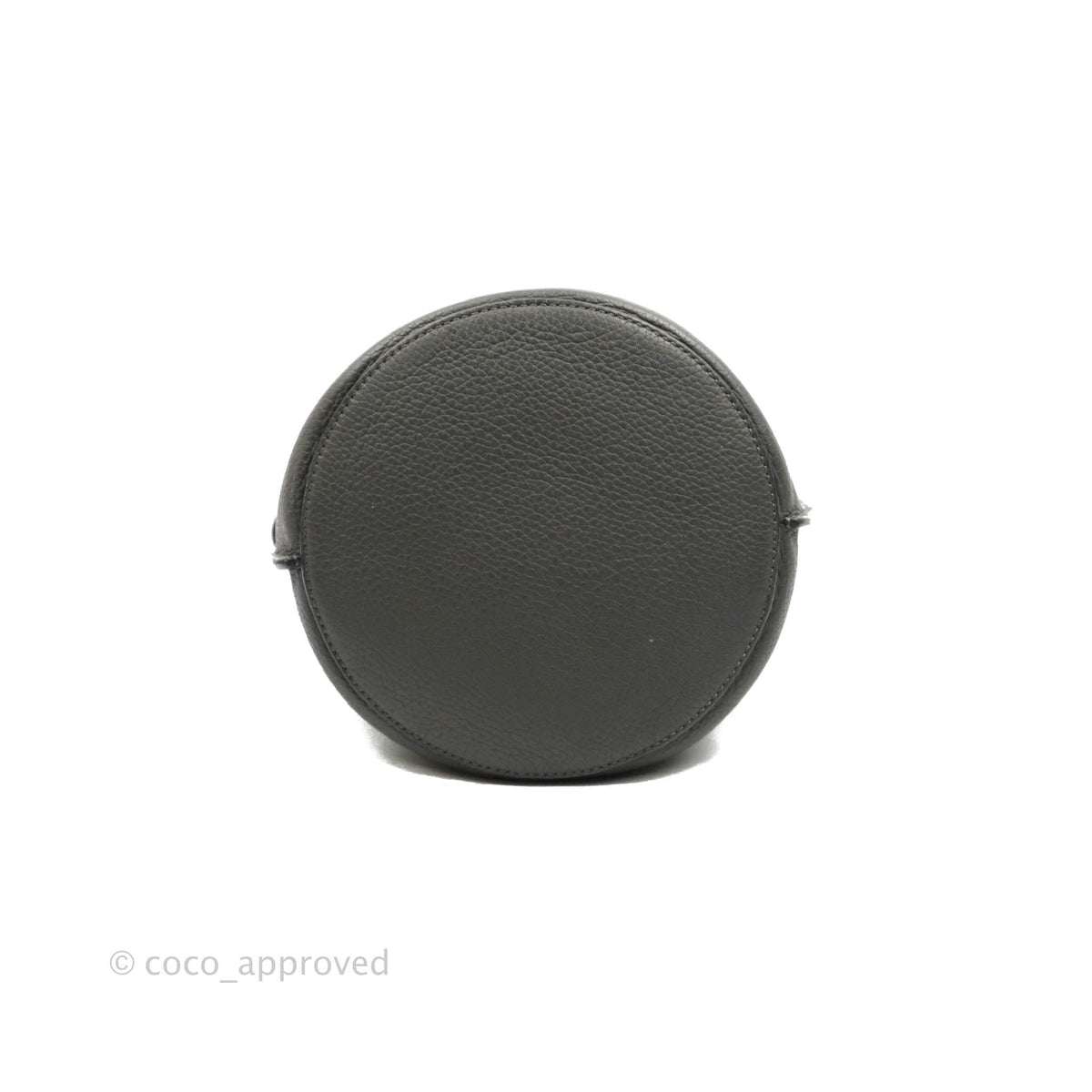 Celine Big Bag Nano Bucket Grey Grained Calfskin