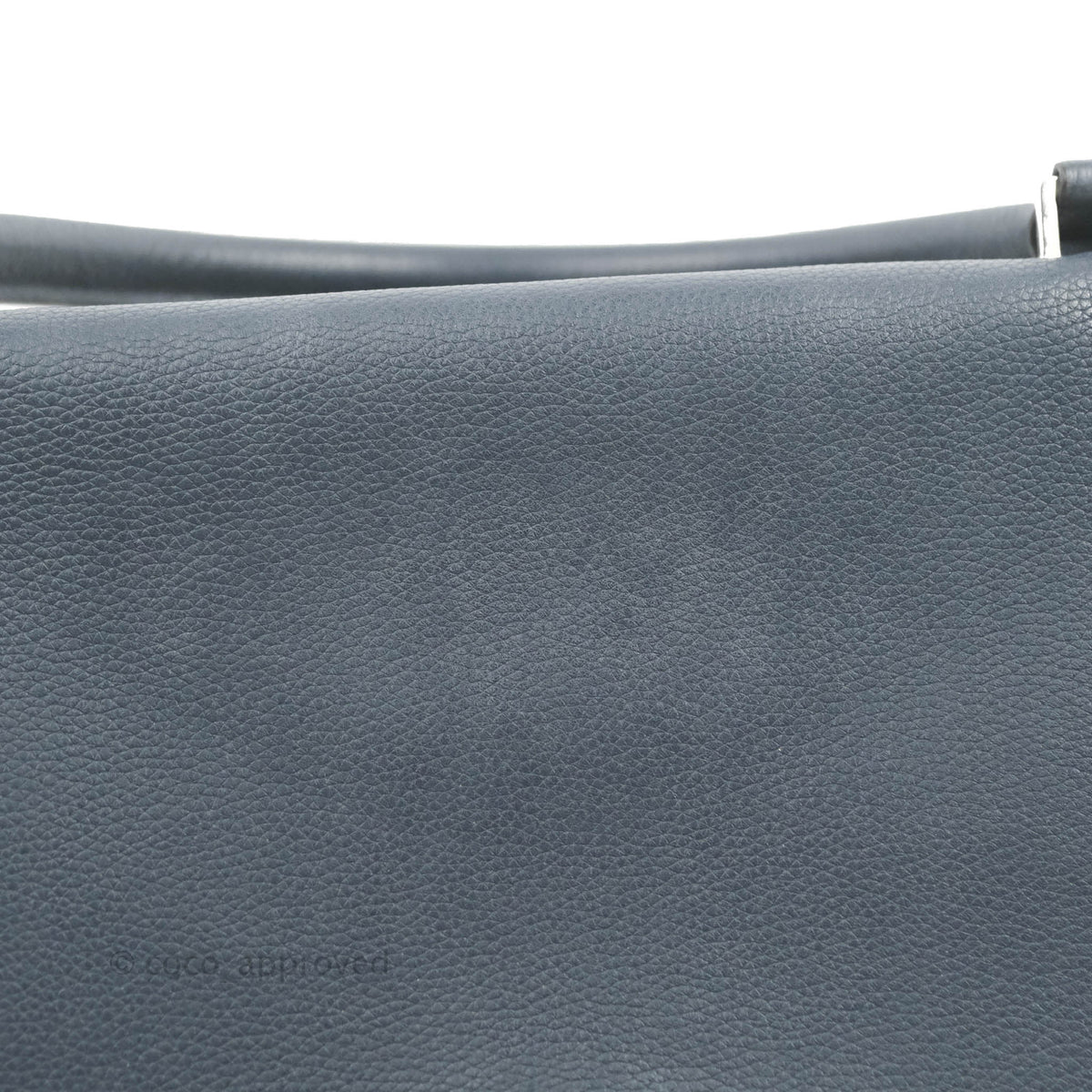 Celine Small Sleek Trapeze Navy Calfskin