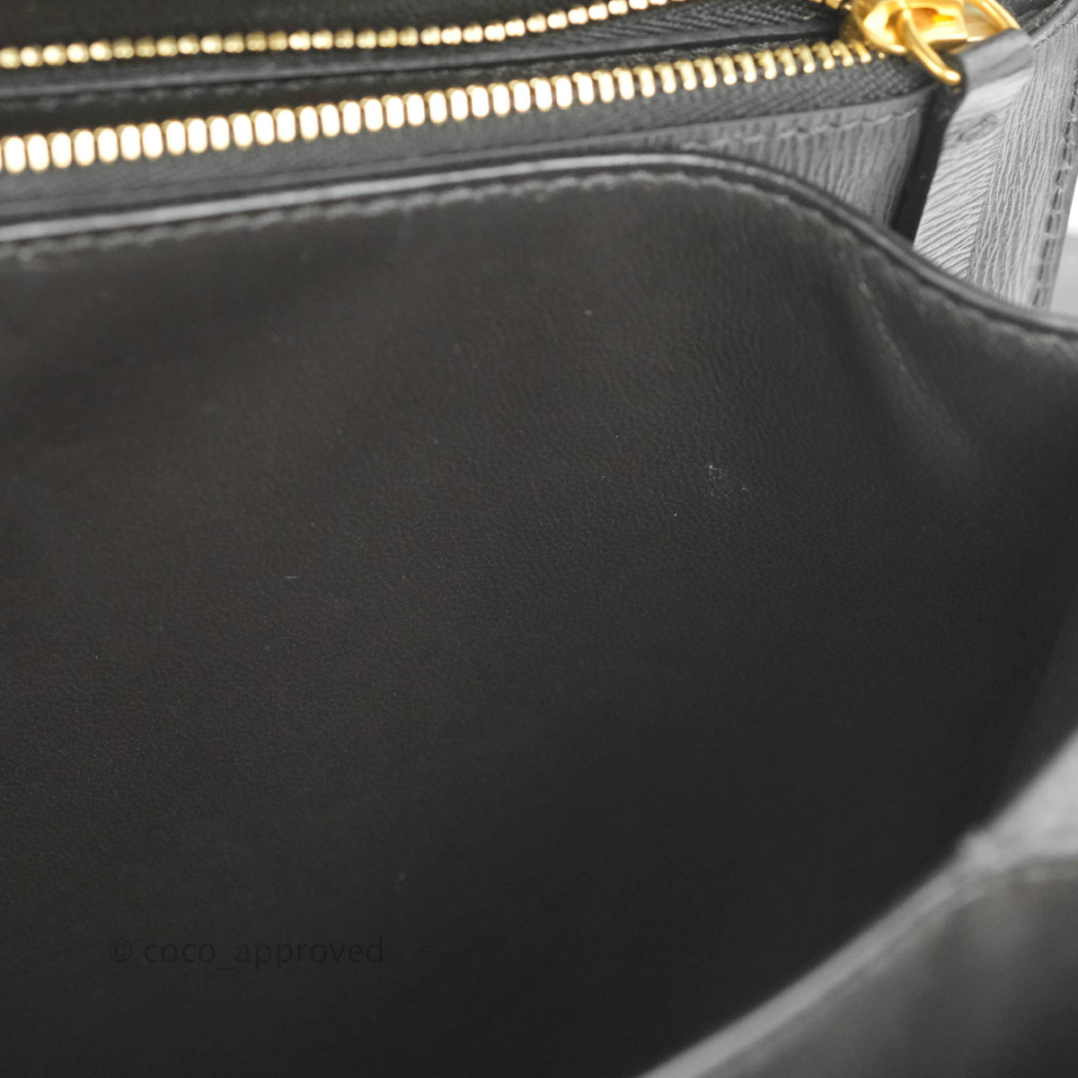 Celine Medium Classic Box Flap Grey Liege Calfskin