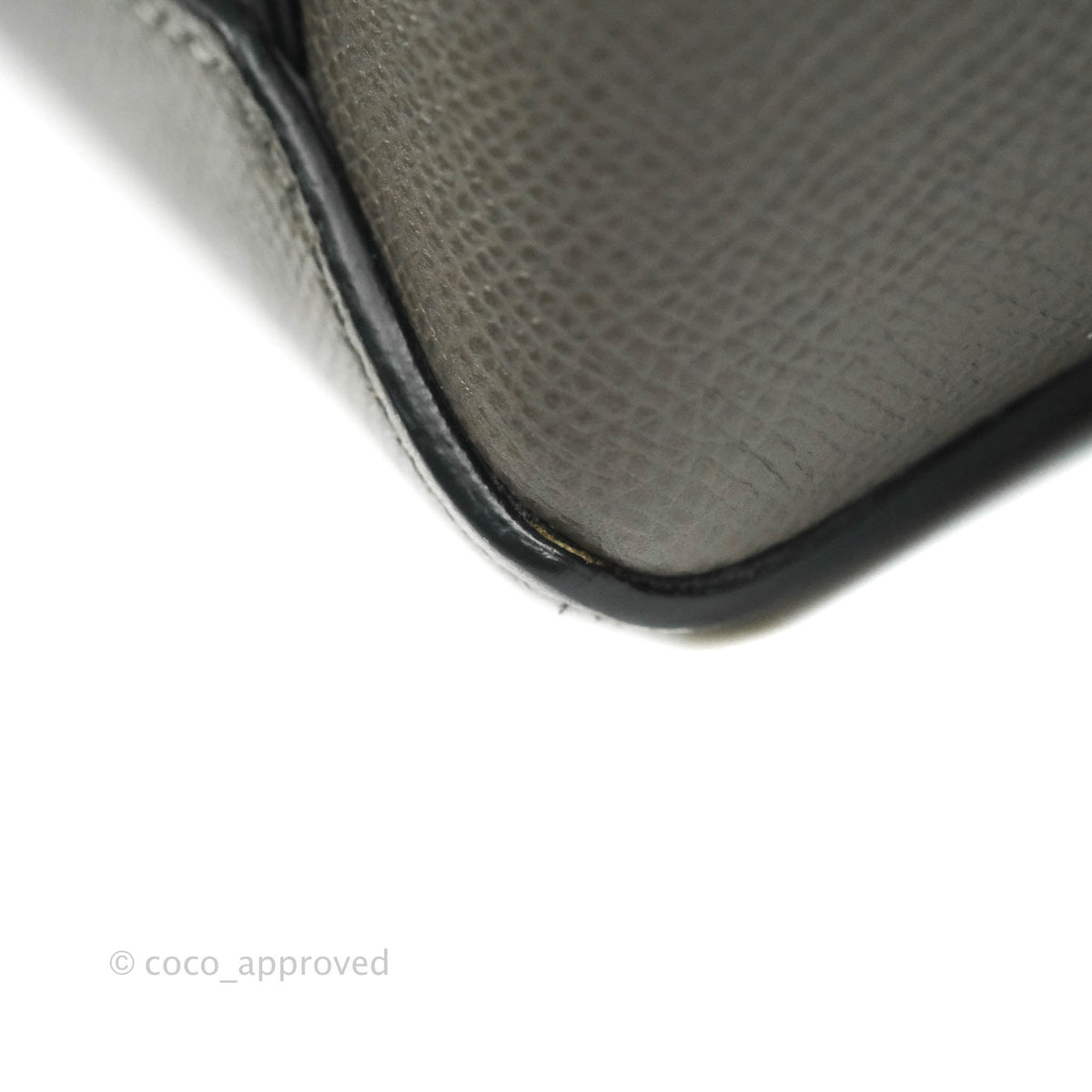 Celine Micro Belt Bag Grey Grained Calfskin Gold Hardware