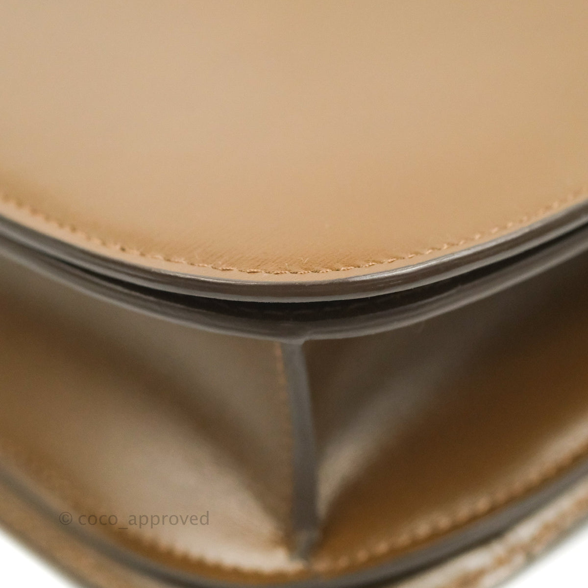 Celine Medium Classic Box Flap Caramel Calfskin