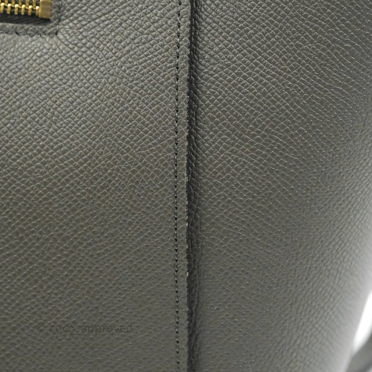Celine Mini Belt Bag Grey Grained Calfskin Gold Hardware