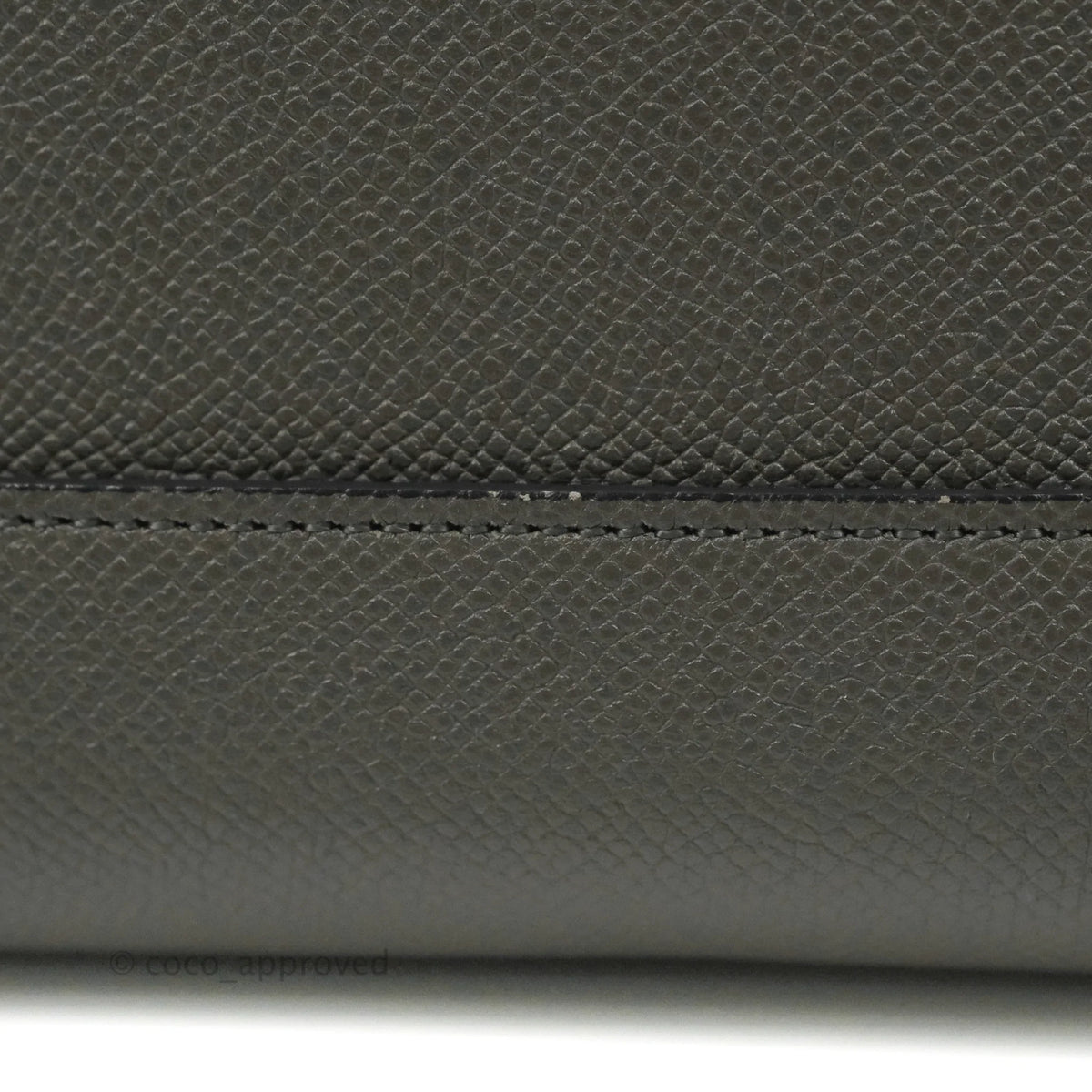 Celine Mini Belt Bag Grey Grained Calfskin Gold Hardware
