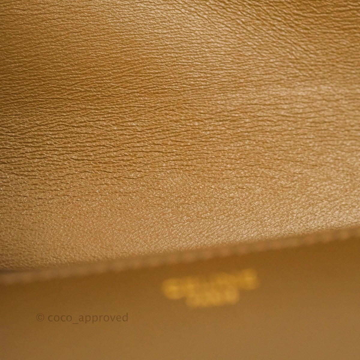 Celine Medium Classic Box Flap Caramel Calfskin
